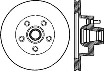 StopTech 127.63022CL - 70-72 Dodge Challenger/Charger/Coronet SportStop Cryo Slotted & Drilled Front Left Rotor