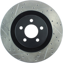StopTech 127.63063R - SportStop 06-09 Chrysler SRT-8 Front Right Drilled & Slotted Rotor