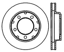 StopTech 127.67005CR - 80-93 Dodge Ramcharger Sport Slotted & Drilled Front Right Cryo Rotor