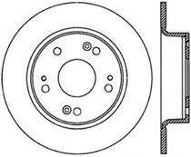 StopTech 128.40055R - 04-08 Acura TSX / 03-07 Honda Accord Coupe/Sedan Drilled Rear Right Rotor