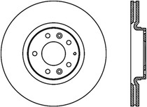 StopTech 128.45073L - 06-07 Mazda 6 Left Front Drilled Rotors