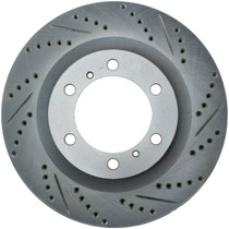 StopTech 227.44174L - Select Sport Drilled and Slotted Brake Rotor; Front Left