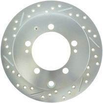 StopTech 227.46047R - Select Sport Drilled & Slotted Rotor - Front Left