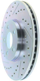 StopTech 227.63052R - Select Sport Drilled & Slotted Rotor - Front Left