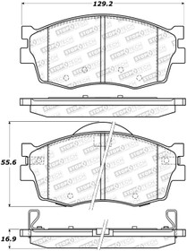 StopTech 308.11560 - Street Brake Pads