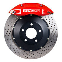 StopTech 83.131.4700.72 - BBK 95-99 BMW M3 (E36) / 98-02 MZ3 Coupe/Roadster Front 4 Piston 355x32 Red Drilled Rotors