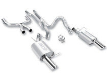 Borla Atak Cat Back Exhaust (Very Aggressive)- 2011-2012, Ford Mustang GT (5.0L) - 140372