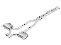Borla "Touring" Cat-Back System w/X-Pipe, 2011-2012 Cadillac CTS-V (Coupe) - 140433