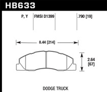 Hawk HB633P.790 - Super Duty Street Brake Pads