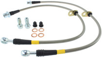 StopTech 950.44511 - 02-12 Toyota Camry Coupe/Sedan / 04-08 Solara Rear Stainless Steel Brake Lines