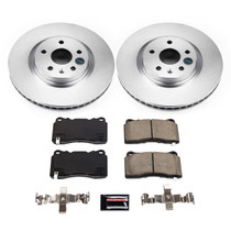 PowerStop CRK8825 - Power Stop 13-19 Cadillac XTS Front Z17 Evolution Coated Brake Kit