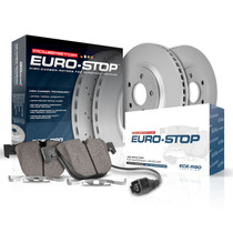 PowerStop ESK8194 - Power Stop 2018 Mercedes-Benz S450 Rear Euro-Stop Brake Kit