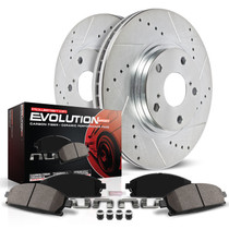 PowerStop K3132 - Power Stop 91-93 Cadillac Commercial Chassis Front Z23 Evolution Sport Brake Kit