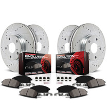 PowerStop K4039 - Power Stop 05-07 Ford Five Hundred Front & Rear Z23 Evolution Sport Brake Kit