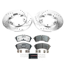 PowerStop K8714-36 - Power Stop 2020 Ford Transit-150 Rear Z36 Truck & Tow Brake Kit