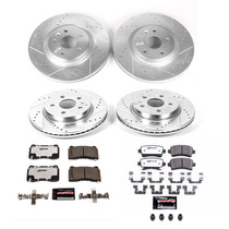 PowerStop K8885-26 - Power Stop 13-19 Cadillac XTS Front & Rear Z26 Street Brake Kit