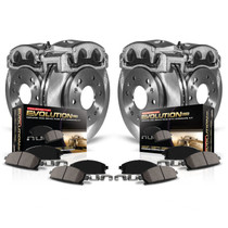 PowerStop KCOE7413 - Power Stop 17-19 Jeep Grand Cherokee Front & Rear Autospecialty Kit w/Cals