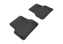 3D MAXpider L1AD02221509 - 2012-2018 Audi A6/A7/S6/S7/RS7 Kagu 2nd Row Floormats - Black