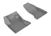 3D MAXpider L1JP01311501 - 2015-2020 Jeep Renegade Kagu 1st Row Floormat - Gray