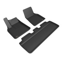 3D MAXpider L1TL02701509 - 21-22 Tesla Model Y 1st & 2nd Row Floormats - Black
