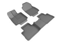 3D MAXpider L1TY25501501 - 2019-2020 Toyota RAV4 Hybrid Kagu 1st & 2nd Row Floormats - Gray