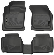 Husky Liners 99751 - 13-16 Ford Fusion WeatherBeater Combo Black Floor Liners