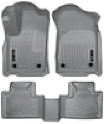 Husky Liners 99152 - 16 Dodge Durango/Jeep Grand Cherokee Weatherbeater Grey Front & 2nd Seat Floor Liners