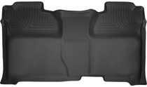 Husky Liners 19231 - 14 Chevrolet Silverado 1500/GMC Sierra 1500 WeatherBeater Black 2nd Seat Floor Liners