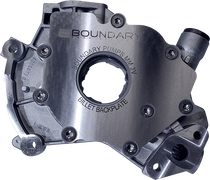 Boundary MM-S1-BBP - 99-15 Ford Modular Motor (All Types) V8 Oil Pump Assembly w/Billet Back Plate