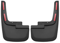 Husky Liners 58451 - 2015 Ford F-150 w/ OE Fender Flares Mud Guards Black Front Mud Guards