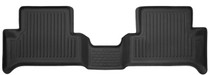 Husky Liners 53921 - 2015 Chevy Colorado / GMC Canyon Extended Cab X-Act Contour Black 2nd Row Floor Liners