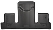 Husky Liners 19221 - 09-14 Chevy Traverse/07-14 GMC Acadia WeatherBeater Black 3rd Seat Floor Liner