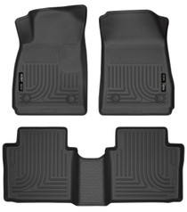 Husky Liners 99101 - 14 Chevrolet Impala Weatherbeater Black Front & 2nd Seat Floor Liners