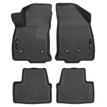 Husky Liners 98281 - 2016 Chevrolet Volt WeatherBeater Combo Black Floor Liners