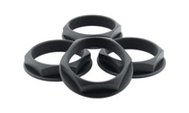 fifteen52 52-ST-NUT-BLACK-SET - Super Touring (Chicane/Podium) Hex Nut Set of Four - Anodized Black