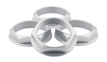 fifteen52 52-ST-NUT-SILVER-SET - Super Touring (Chicane/Podium) Hex Nut Set of Four - Anodized Silver