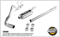 Magnaflow Catback Exhaust - 2006-2007 Ram 1500 5.7L Hemi (Crew Cab/Mega Cab, Short Bed/Long Bed, IFS) - 16699