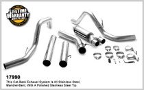 Magnaflow Turbo-Back PRO Exhaust - Late 2004-2007 Ram 2500HD/3500 5.9L Cummins Turbo Diesel (Crew Cab/Extended Crew Cab, Short Bed/Long Bed) - 17990
