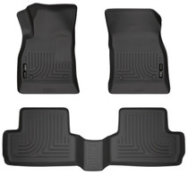 Husky Liners 98171 - 2012 Buick Verano WeatherBeater Combo Black Floor Liners