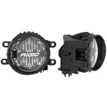 Rigid 37101 - 360-Series 4in LED SAE J583 Fog Light - 2014+ Toyota 4Runner/Tundra - Yellow (Pair)