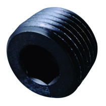 Fragola 493202-BL - 1/8 NPT Pipe Plug- Internal Black