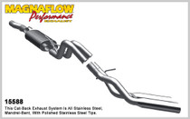 Magnaflow Performance Cat Back Exhaust System - 2010-2012, Ford Raptor (6.2L) EC/CC-SB - 15588