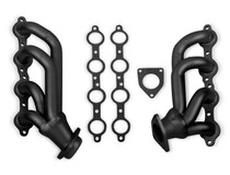 Flowtech 91843FLT - Shorty Headers - Black Painted