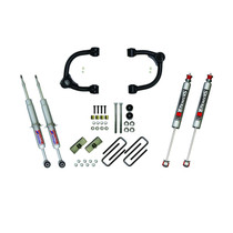 Skyjacker TC530STUM - 3in Upper A-Arm Kit with Performance Struts and Rear Blocks and M95 Monotube Shocks