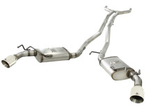 aFe Power 49-44042-P - MACHForce XP Exhaust 2.5in Stainless Steel CB/10-13 Chevy Camaro V6-3.6L (td) (polished tip)