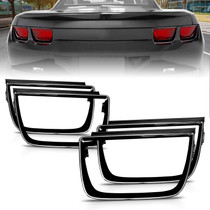 Anzo 351002 - 2010-2013 Chevrolet Camaro Taillight Bezels - 4pc Gloss Black