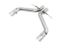 AWE 3020-32049 - 16-19 Chevrolet Camaro SS Axle-back Exhaust - Track Edition (Chrome Silver Tips)