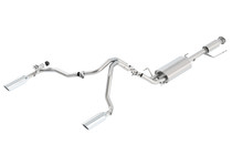 Borla 140200 - 07-09 Toyota FJ Cruiser 4.0L V6 Catback Exhaust Single Split Rear Exit