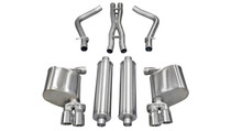 Corsa Performance 14522 - 11-13 Dodge Charger R/T 5.7L V8 Polished Xtreme Cat-Back Exhaust