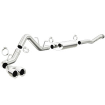 Magnaflow Single Side Exit Catback Exhaust with Dual 4" Tips - 2014+ Silverado & Sierra (6.2L V8) - Crew Cab-Standard Bed (78.8in. Bed) - 15330